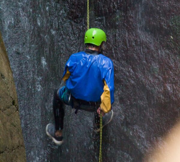 Rappel en Aguas Chiquitas